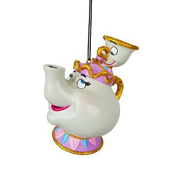 Mrs Potts & Chip 3D ornament