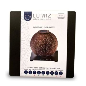 Lumiz Metalen plaat 20 cm - Lumiz