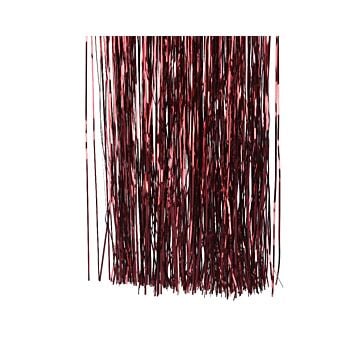 Lametta pet shiny ossenbloed rood 40 cm - Decoris
