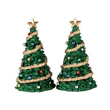 Lemax Classic Christmas Tree, set of 2