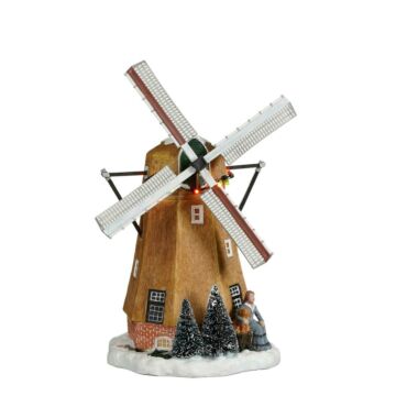Kinderdijk mill battery operated 26 cm - Luville