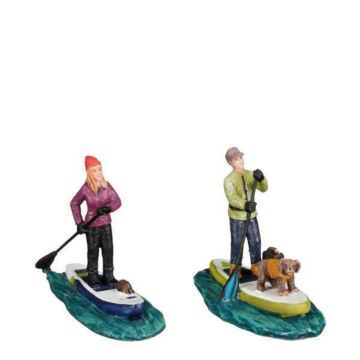 Paddle boarding 2 stuks 7,5 cm - Luville