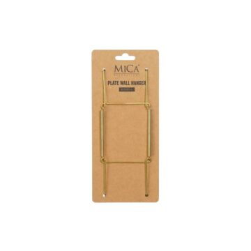 Gouden bordhanger L 19 cm