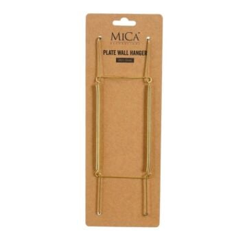 Gouden bordhanger L 24 cm