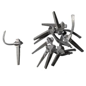 Takkengeleiders metaal Max.Ø10Mm set à 10 stuks