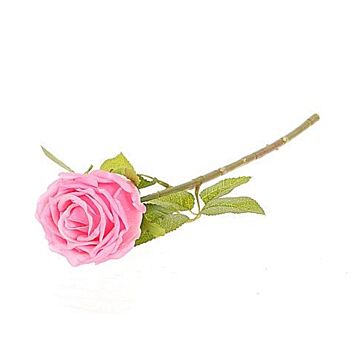 Roos Lovely roze 44 cm - HBX Natural Living Roos Lovely roze 44 cm - HBX Natural Living