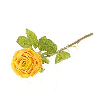 Roos Lovely geel 44 cm - HBX Natural Living Roos Lovely geel 44 cm - HBX Natural Living
