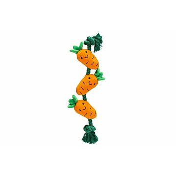 Paas Flostouw wortel hondenspeelgoed 38 cm - Beeztees