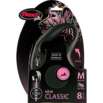 Rollijn Classic Touw M 8m zwart