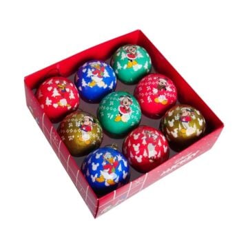 Mickey Box Ø 7,5 cm set van 9 - Kurt Adler