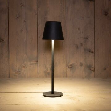 Portable LED tafellamp inclusief USB kabel wit 36,5 cm - Anna's Collection