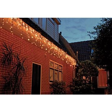 Connect De Luxe Icicle Lights 200LED Klassiek warm 5 meter - Anna's Collection