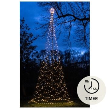 LED Kerstboom classic warm 500 cm - Anna's Collection