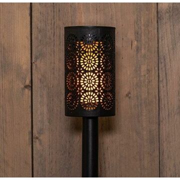 Solar fakkel met vlam effect 49 cm