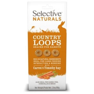 Konijnennsnack natural loops 80g
