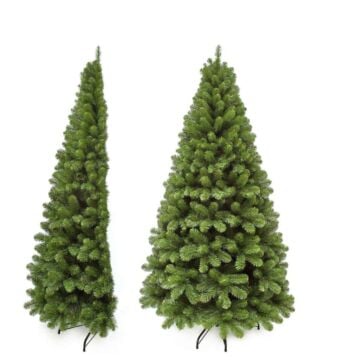 Kerstboom Tuscan half wall groen 215 cm - Triumph Tree