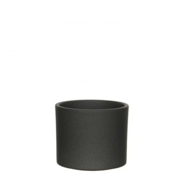 Pot era Ø 15 cm donkergrijs mat - Mica Pot era Ø 15 cm donkergrijs mat - Mica