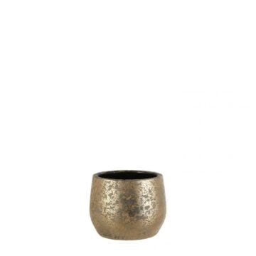 Pot clemente d19.5h15.5cm goud - Mica Pot clemente d19.5h15.5cm goud - Mica