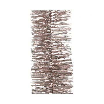 Lametta guirlande shiny poederroze 270 cm - Decoris