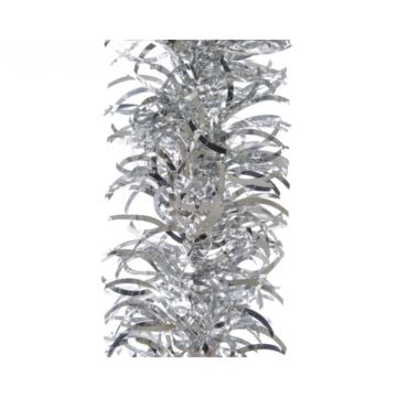 Tinsel Garland Waves Sh 3Ply Silver