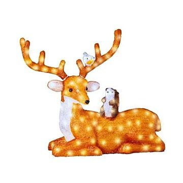 Hert 140LED lichtfiguur 66 cm - Lumineo
