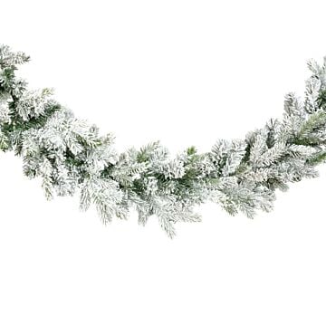 Kerstguirlande Grandis snowy 270 cm - Everlands