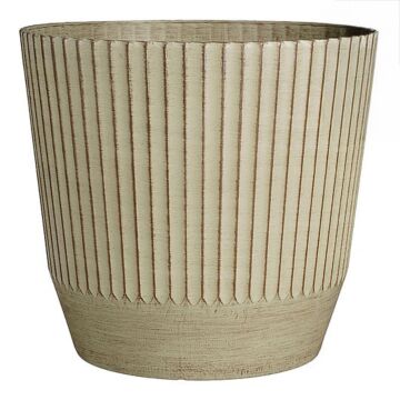 Bloempot Rio rond creme Ø 45 cm - Mica