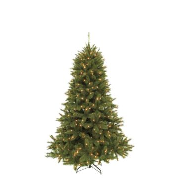 Kerstboom Forest frosted led donkergroen 185 cm - Triumph Tree