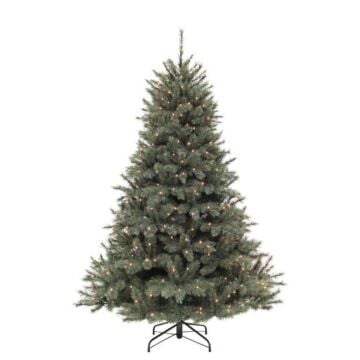 Kerstboom Forest LED frosted newgrowth blue 230 cm - Triumph Tree