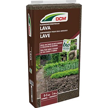 Kleigrondverbeteraar lava 20 kg - DCM Kleigrondverbeteraar lava 20 kg - DCM