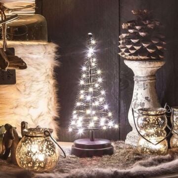 Santa'S Tree 40Led Copper Ww
