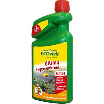 Ultima Onkruid & Mos - Concentraat - 1020ml - Ecostyle