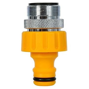 Kraanstuk ¾ inch met verloop 22 mm binnendraad - Hozelock