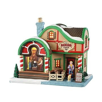 Lemax The Reindeer Café, met adapter
