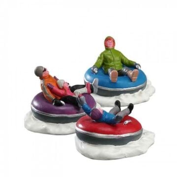 Lemax Tubing Family, set van 3