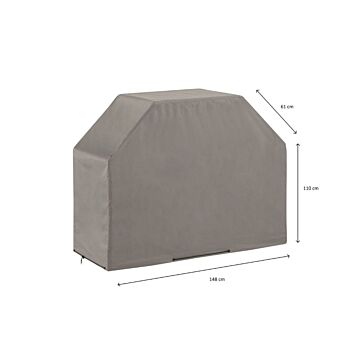 Barbecuehoes grijs L 148 cm - Madison