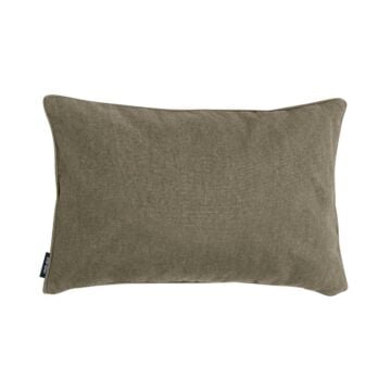 Sierkussen canvas taupe 50 x 30 cm - Madison