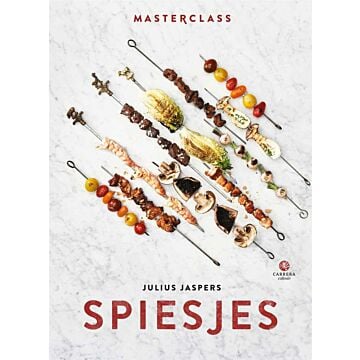 Set borrelplank + kookboek 'Spiesjes'