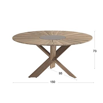 Hartman Provence tuintafel