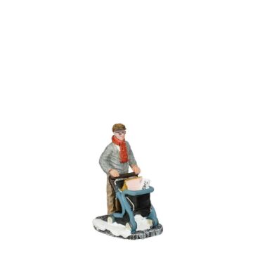 Old man with walker 7 cm - Luville
