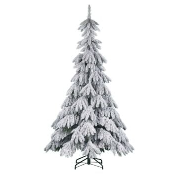 Kerstboom Breithorn groen met sneeuw 300 cm - Black Box