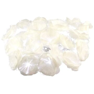 Roses Flower 20Pcs White-Plug In-Led-600