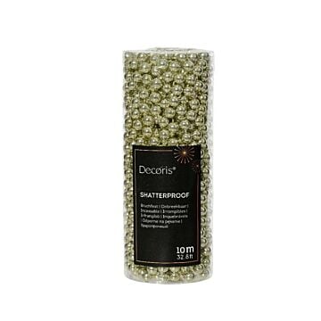 Kralenslinger plastic wit mint 1000 cm - Decoris