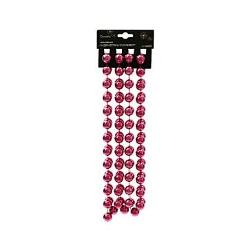 Kralenslinger xxl plastic granaatappel 270 cm - Decoris