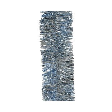 Lametta guirlande shiny ijsblauw 270 cm - Decoris Lametta guirlande shiny ijsblauw 270 cm - Decoris