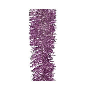 Lametta guirlande shiny fris lila 270 cm - Decoris Lametta guirlande shiny fris lila 270 cm - Decoris