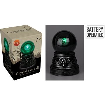 Halloween figuur glazen oog met verlichting en geluid