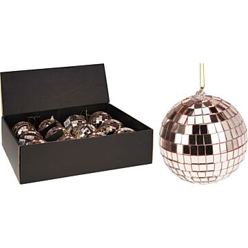 Spiegelbal rose goud Ø 8 cm