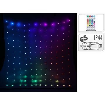 Gordijn verlichting 400LED RGB