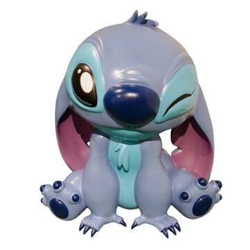 Tuinbeeld Stitch zittend XL blauw - Disney
